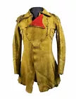 Men's Indian Native American Buckskin Suede Leather War Shirt Old Look Coat
