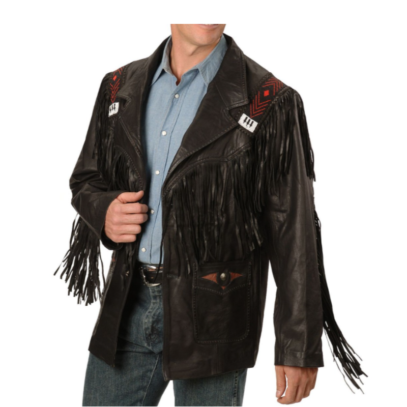 Old west leather jacket online