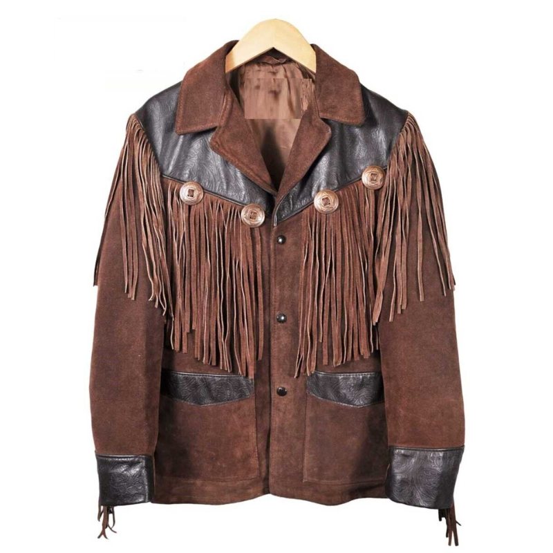 Boho suede jacket online