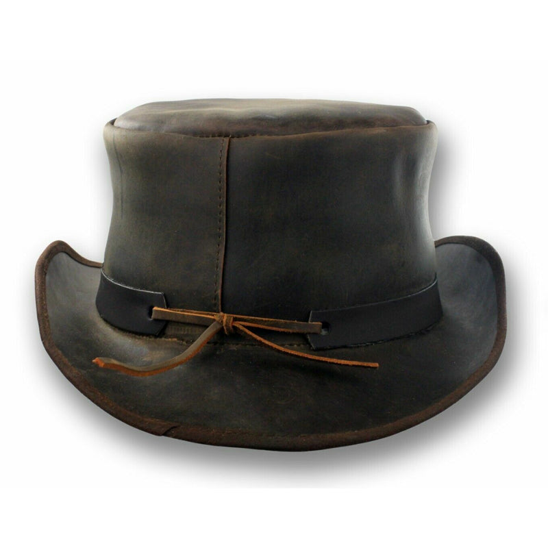 Leather store coachman hat